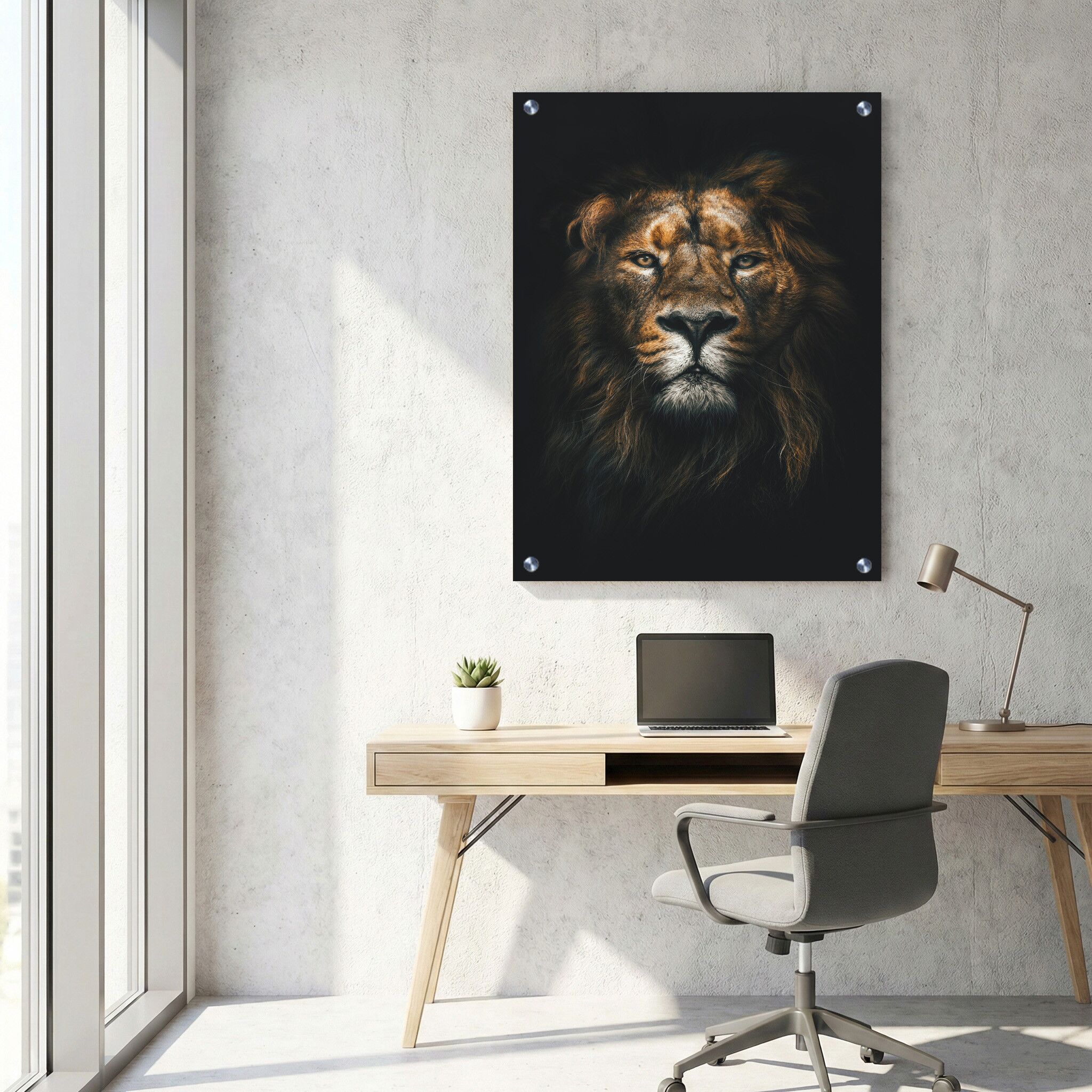 תמונת זכוכית למשרד - AU-090