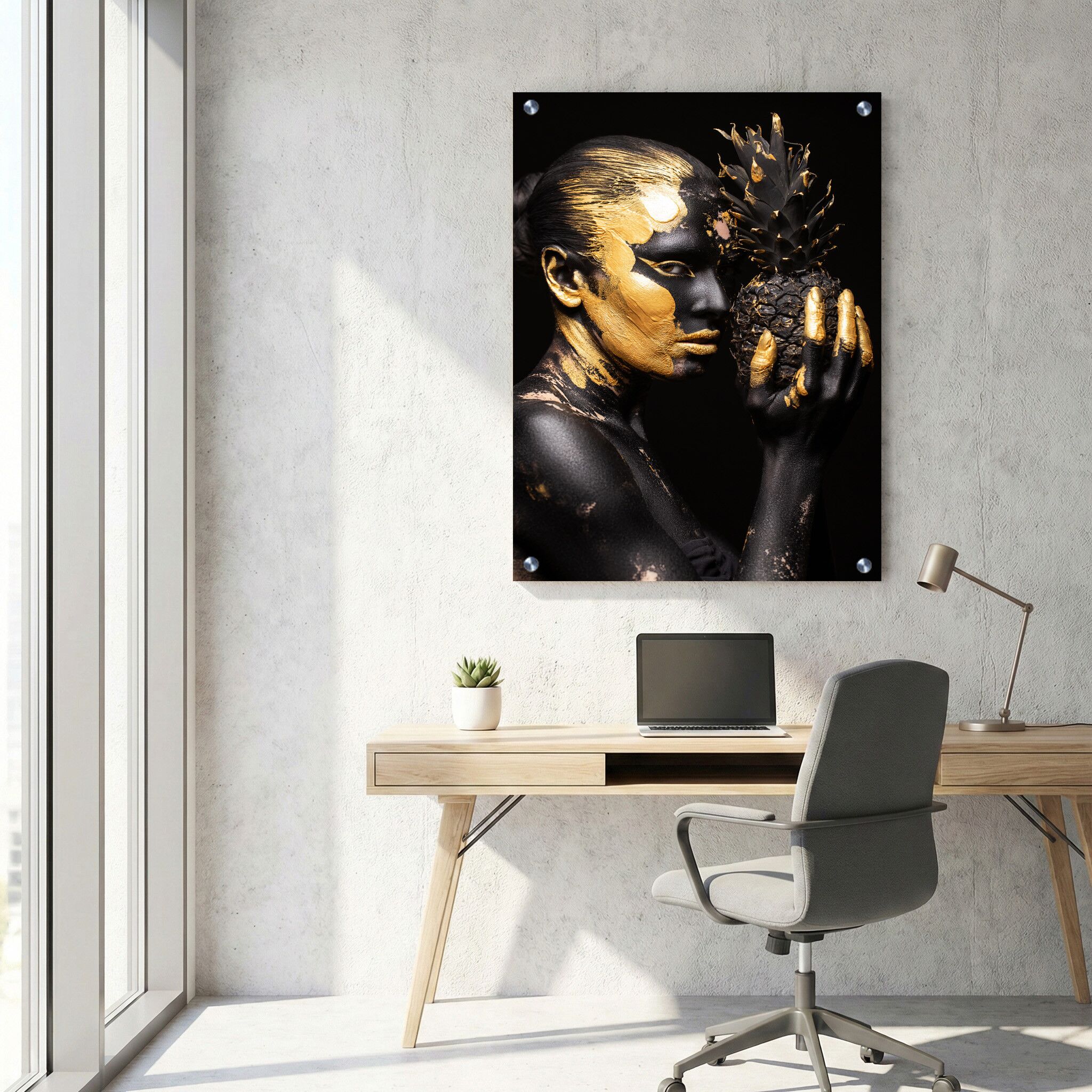 תמונת זכוכית למשרד - AU-091