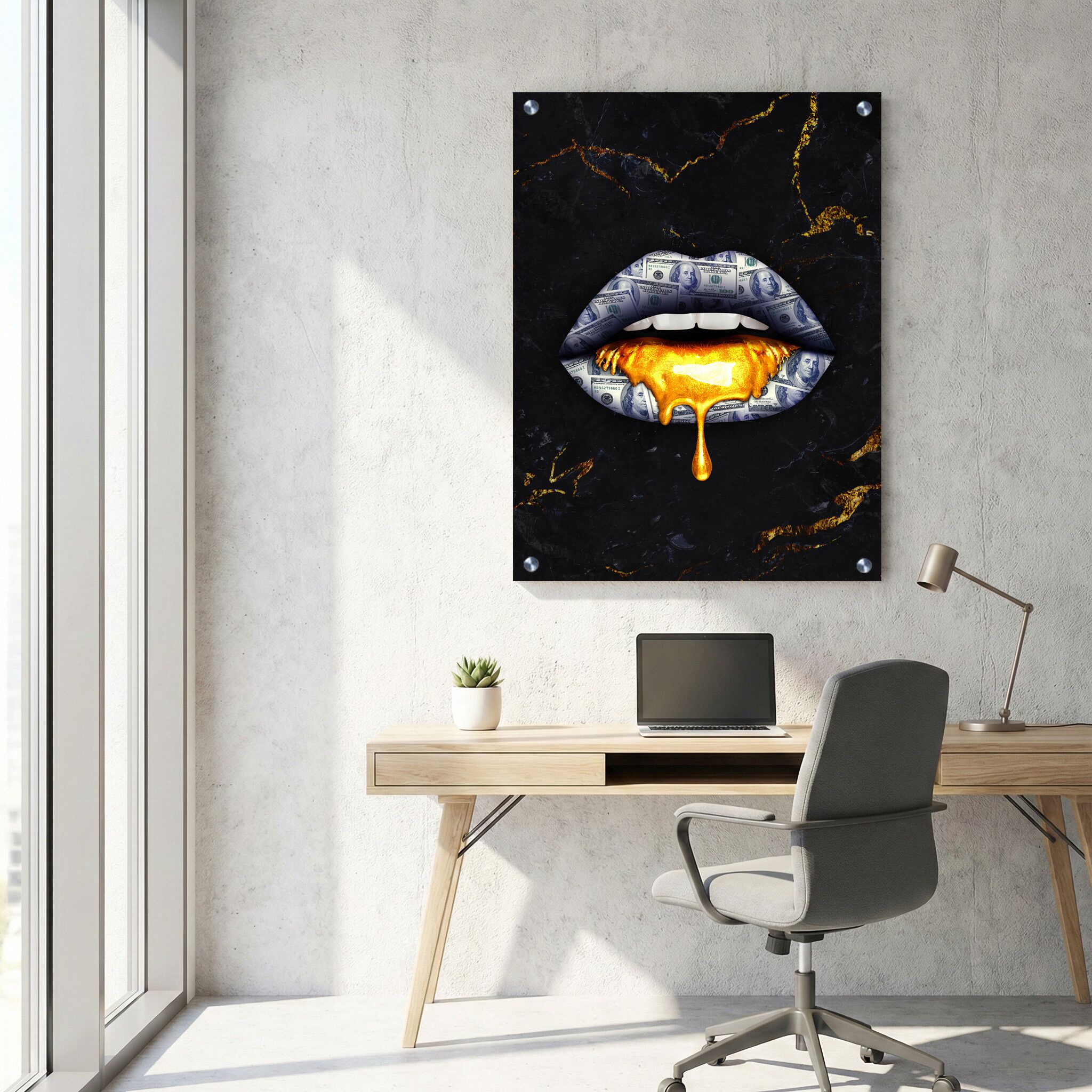 תמונת זכוכית למשרד - AU-092