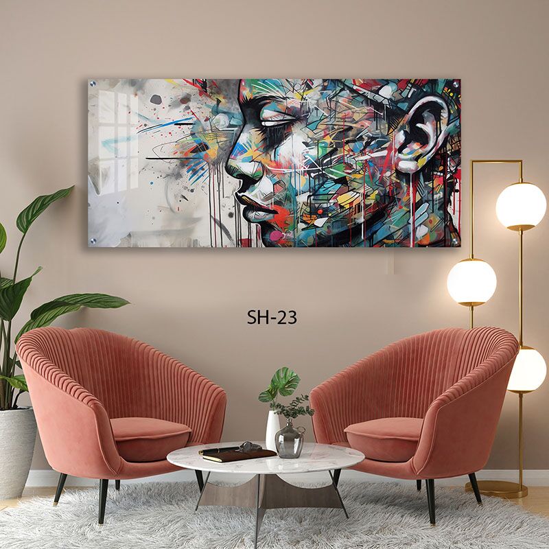 תמונת זכוכית לסלון - SH-23