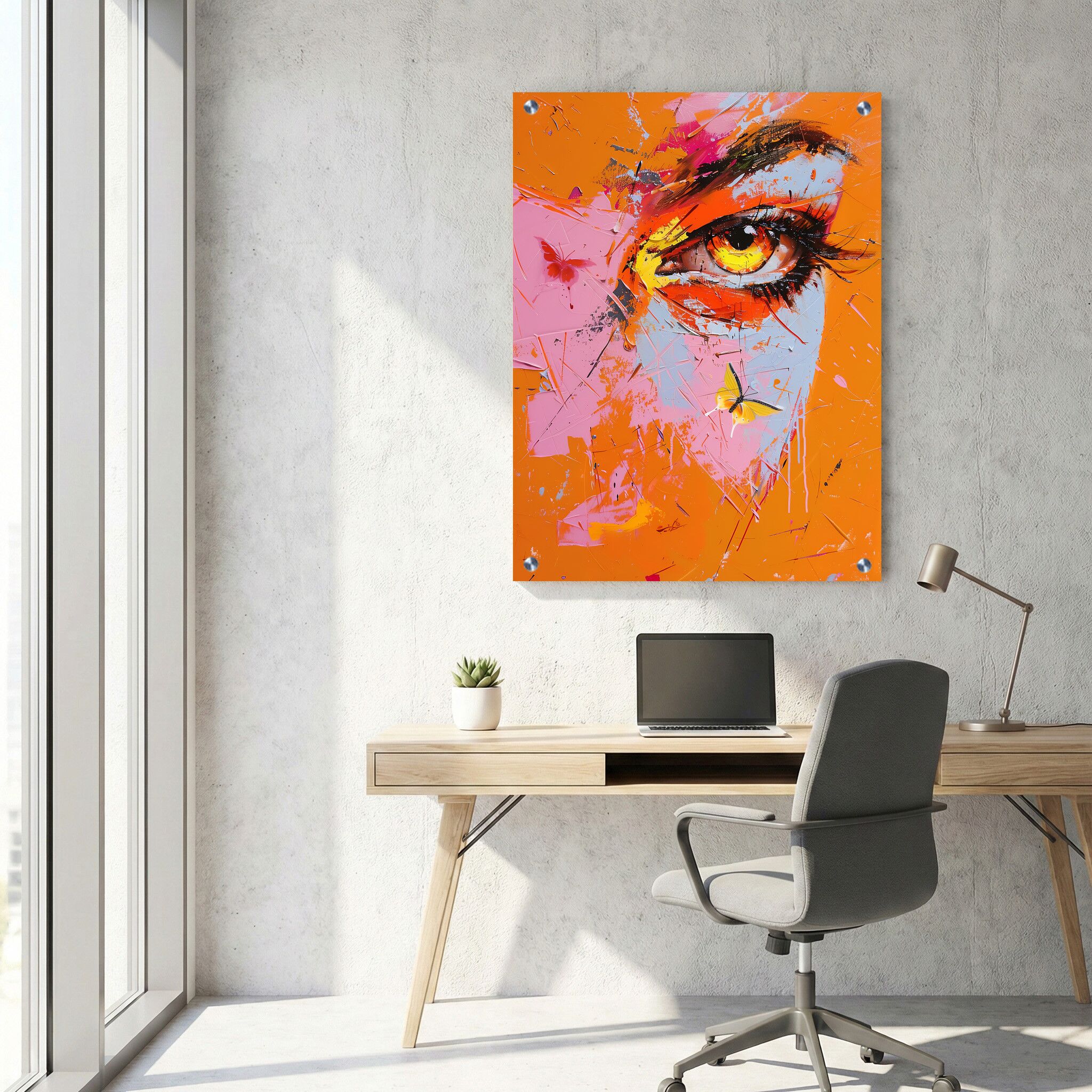 תמונת זכוכית למשרד - AU-041