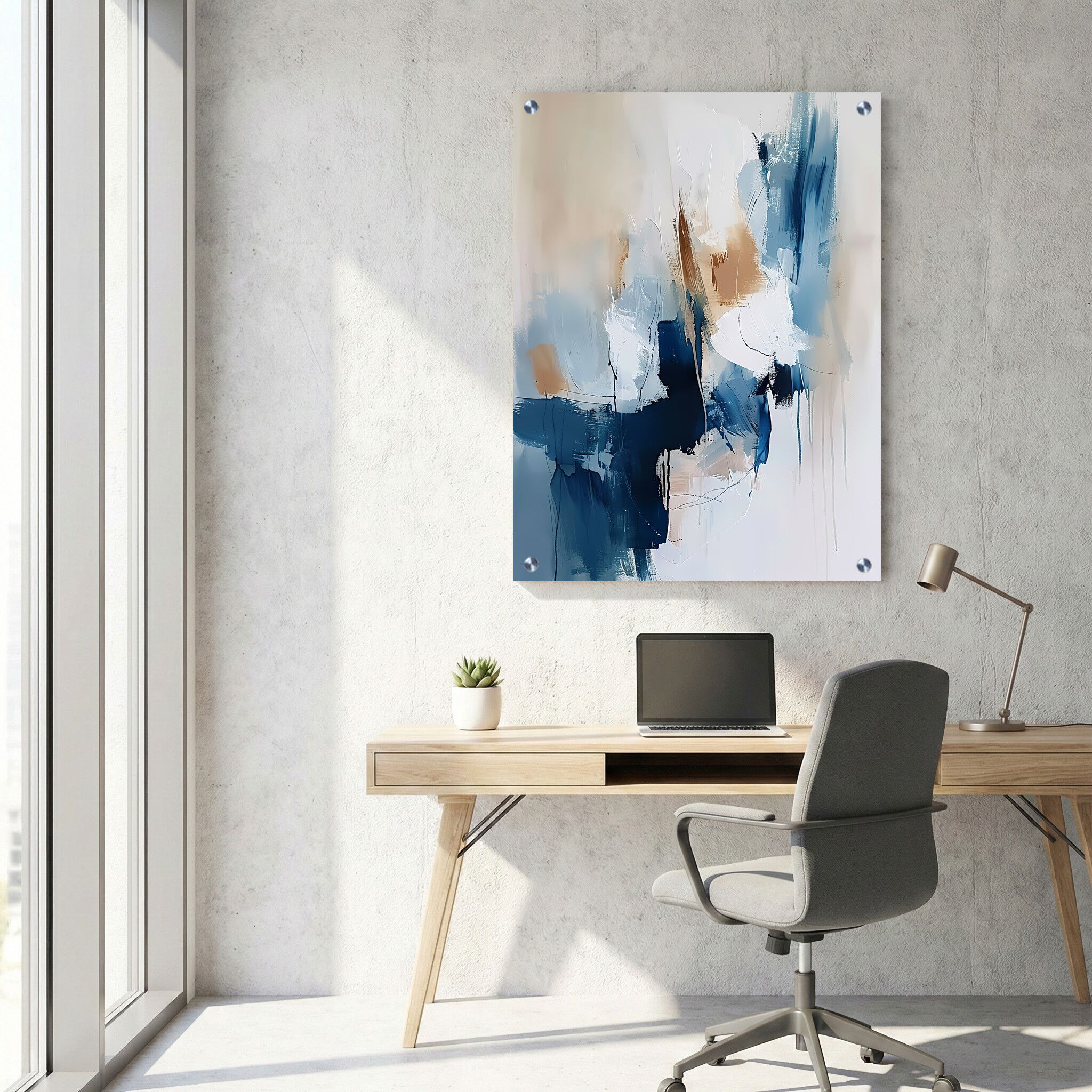 תמונת זכוכית למשרד - AU-049