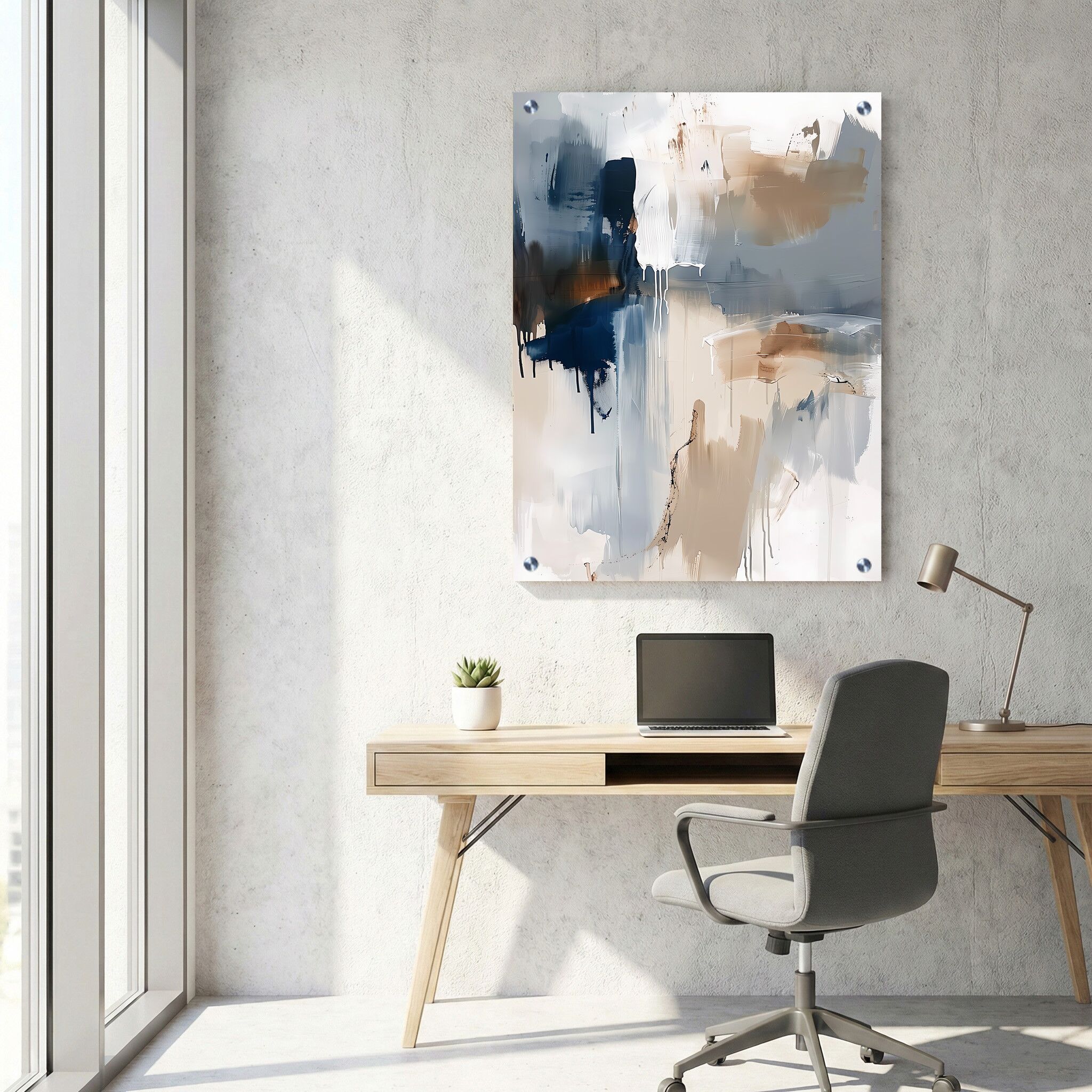 תמונת זכוכית למשרד - AU-050