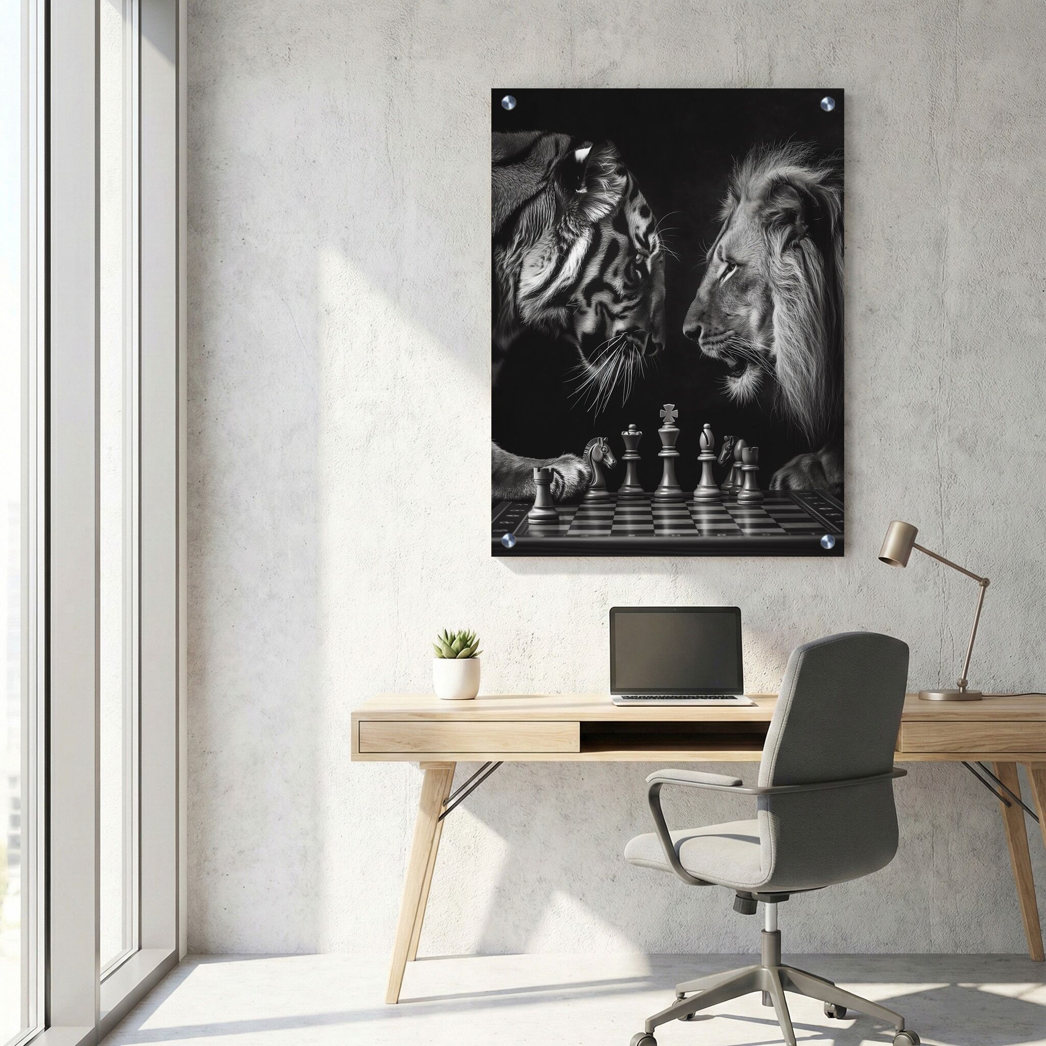 תמונת זכוכית למשרד - AU-054