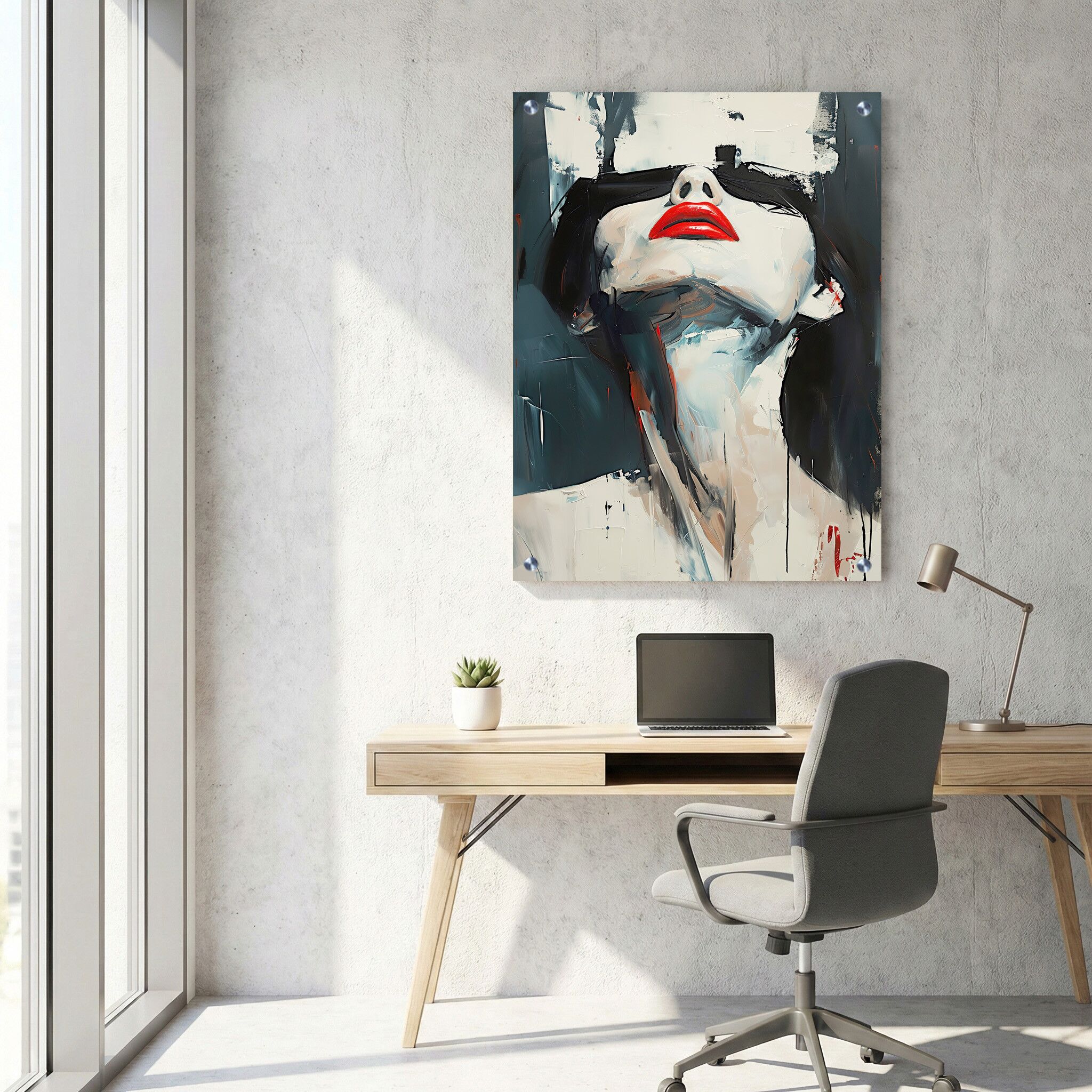 תמונת זכוכית למשרד - AU-059