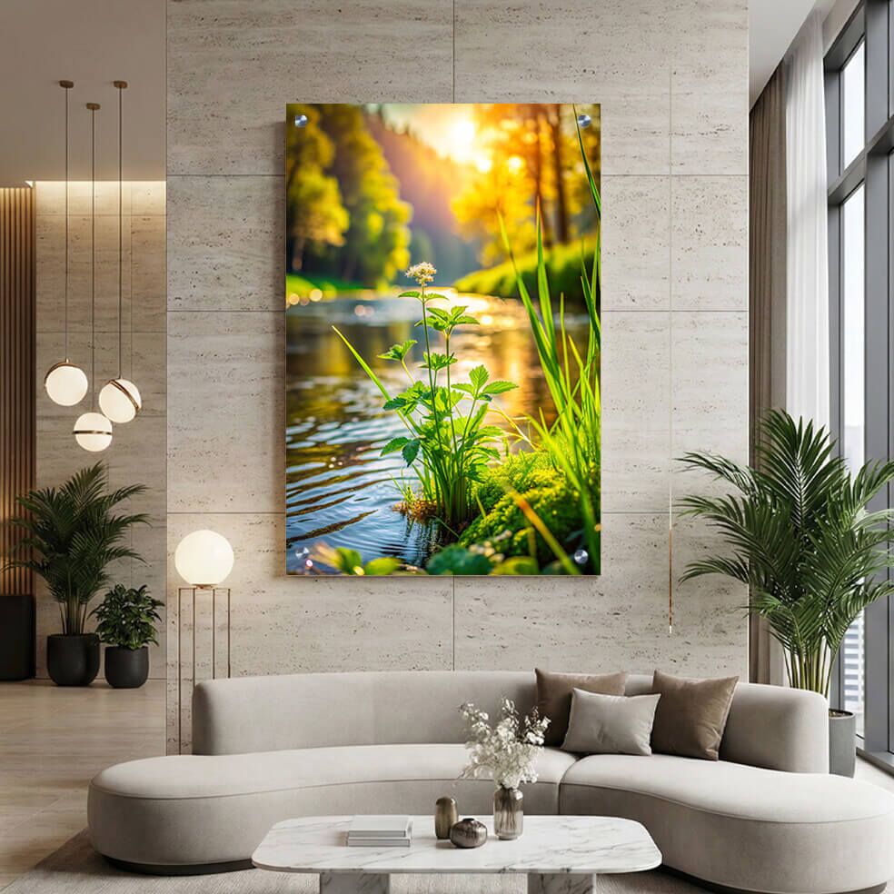 תמונת זכוכית לסלון - AU-104