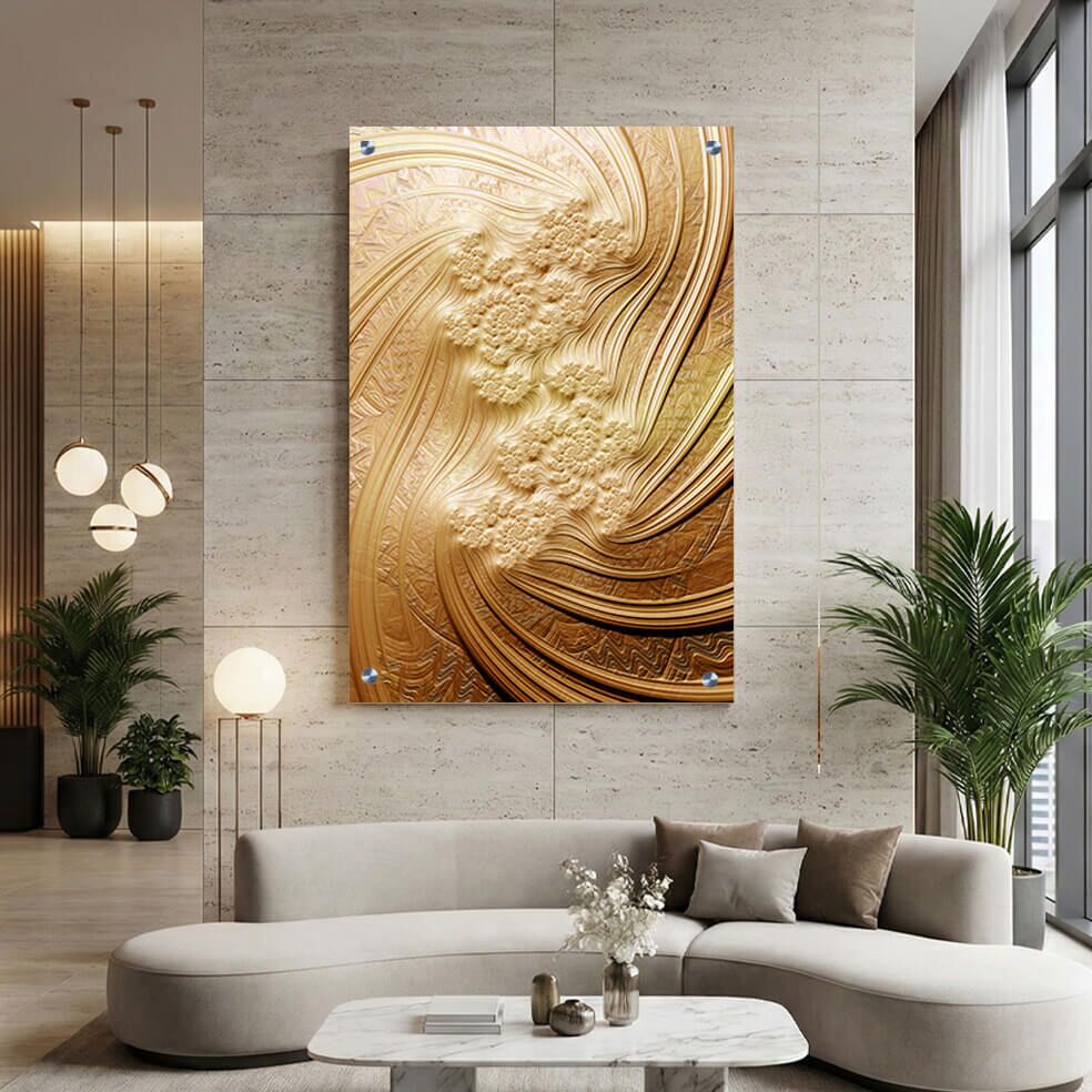 תמונת זכוכית לסלון - AU-105