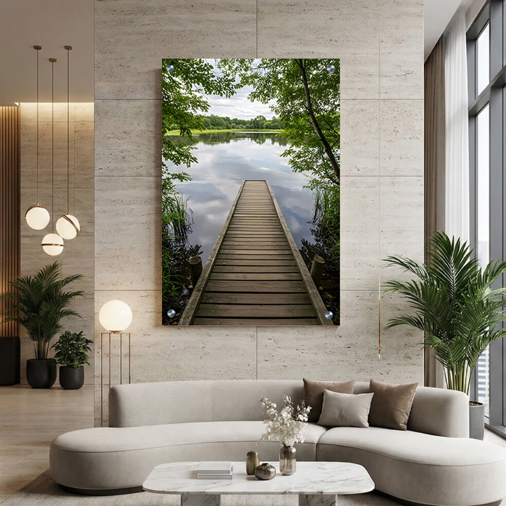 תמונת זכוכית לסלון - AU-106