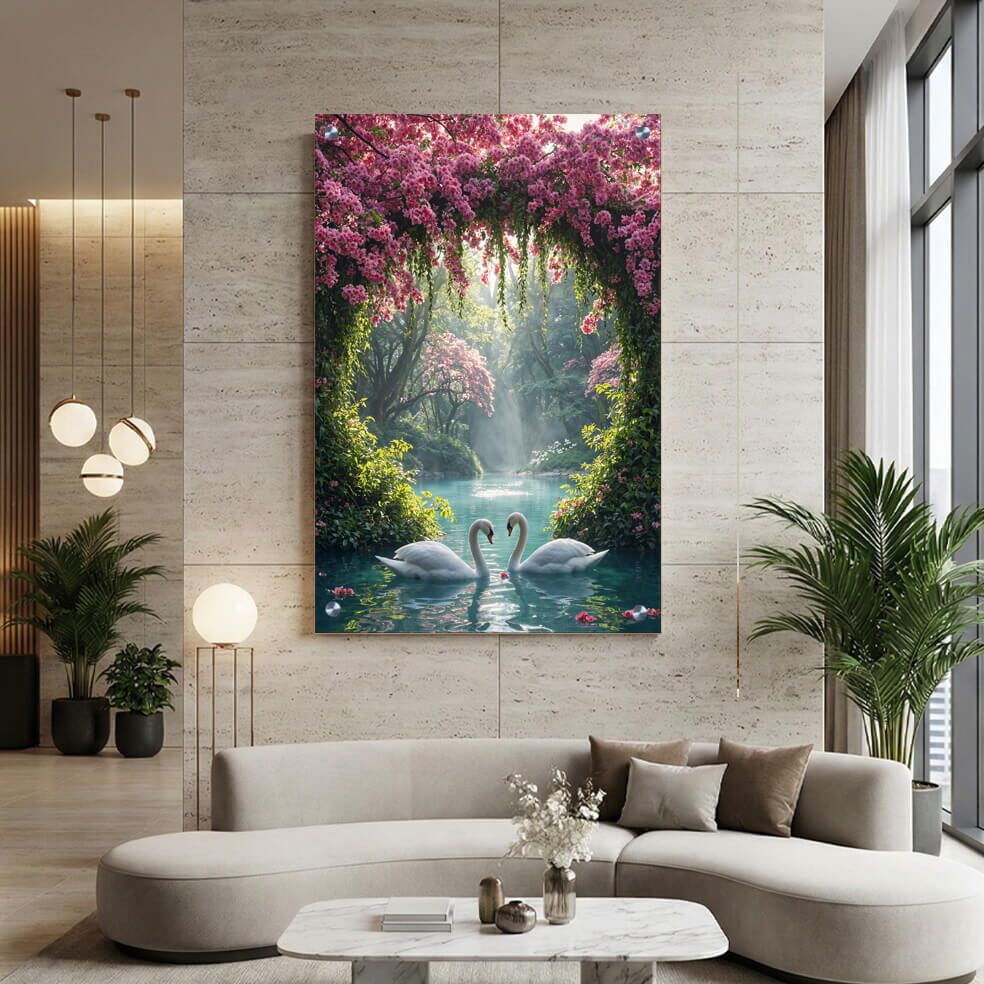 תמונת זכוכית לסלון - AU-107