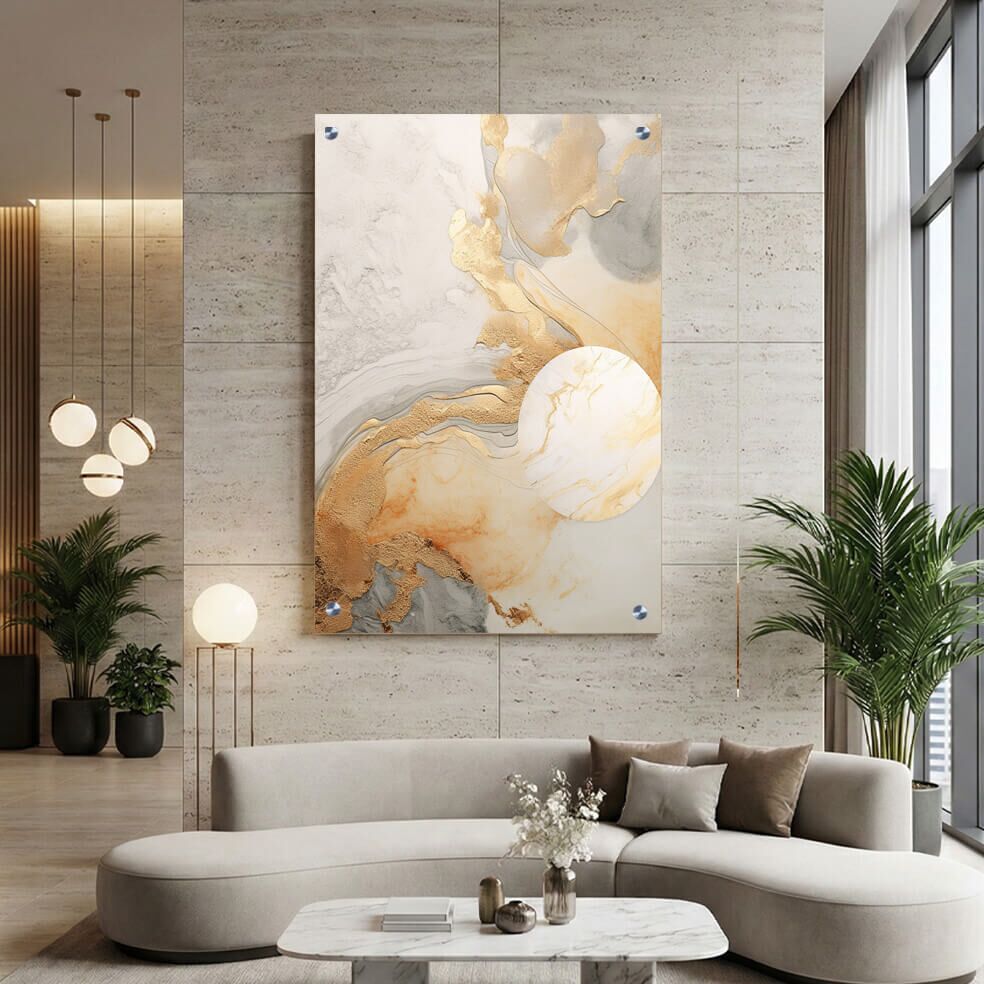 תמונת זכוכית לסלון - AU-108