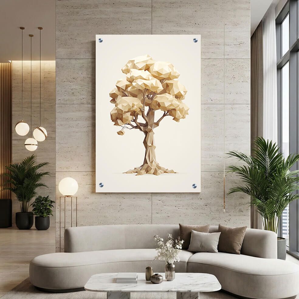 תמונת זכוכית לסלון - AU-111