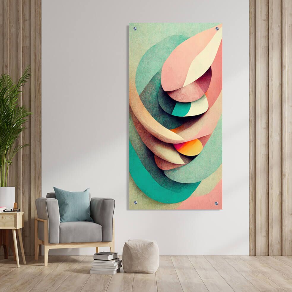 תמונת זכוכית לסלון - AU-116