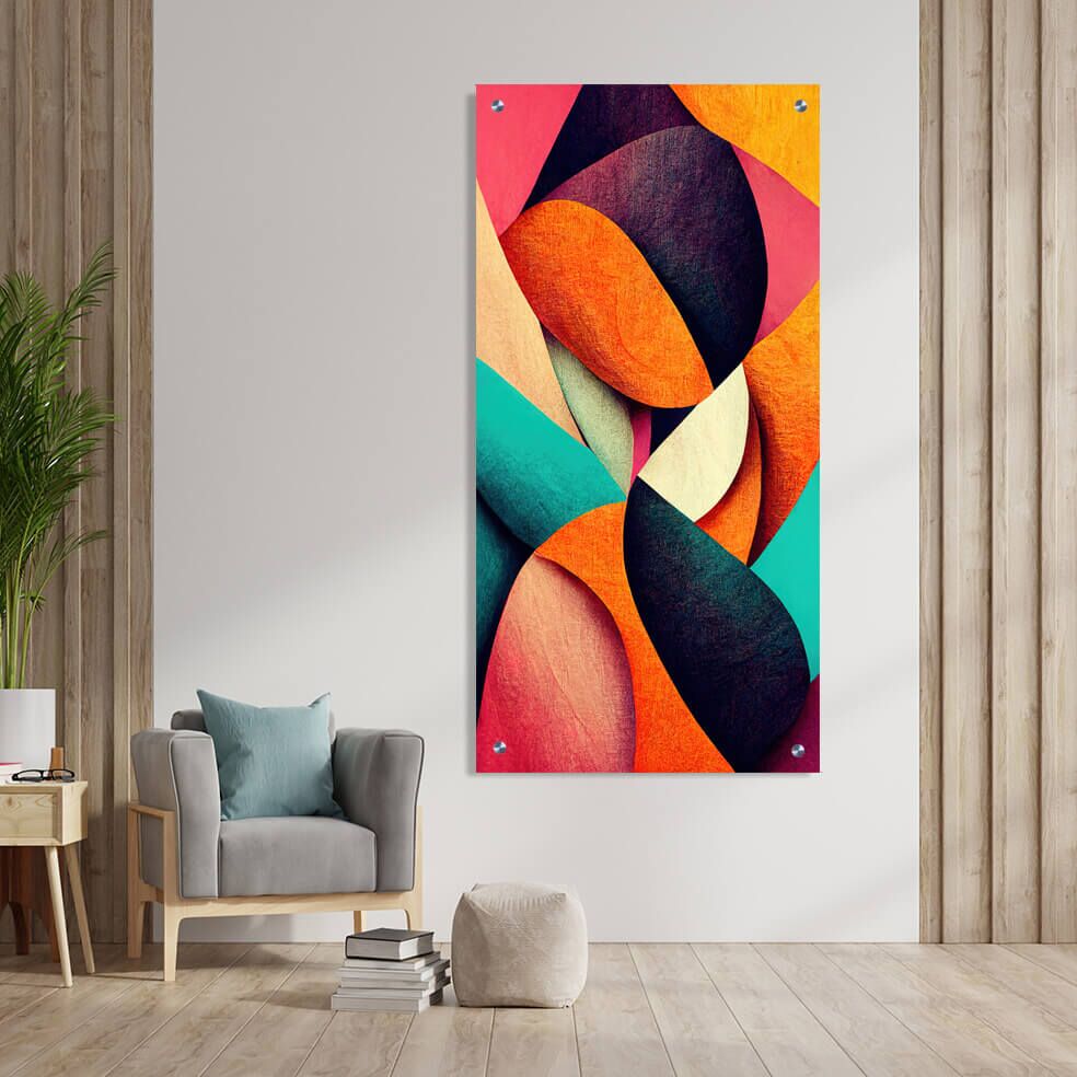 תמונת זכוכית לסלון - AU-117