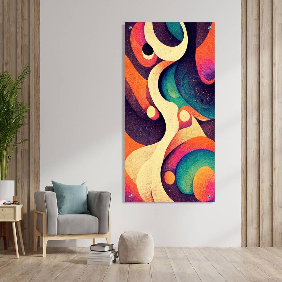 תמונת זכוכית לסלון - AU-122