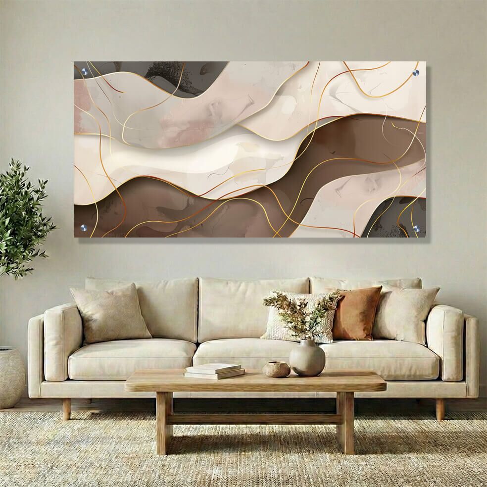 תמונת זכוכית לסלון - AU-124