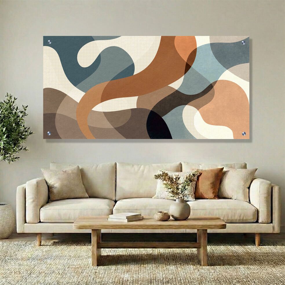 תמונת זכוכית לסלון - AU-125