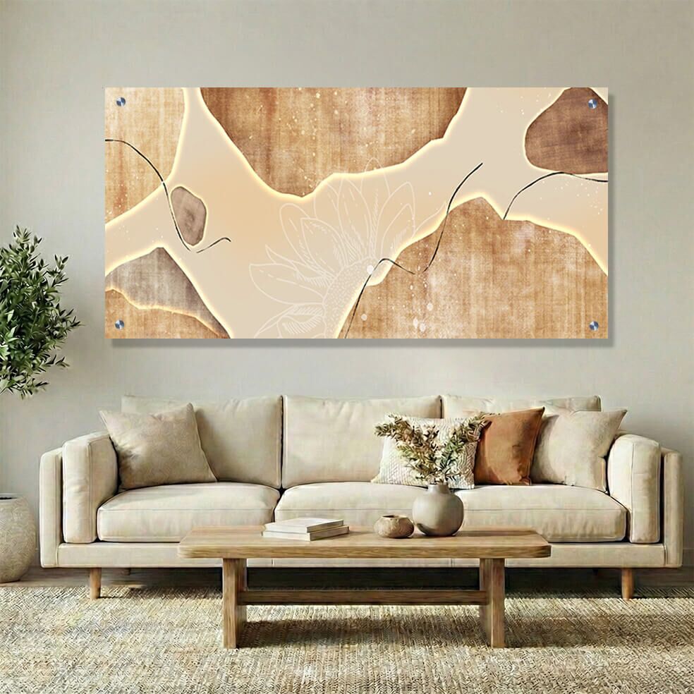 תמונת זכוכית לסלון - AU-140