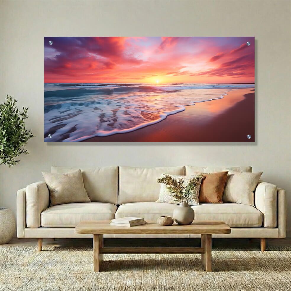 תמונת זכוכית לסלון - AU-149