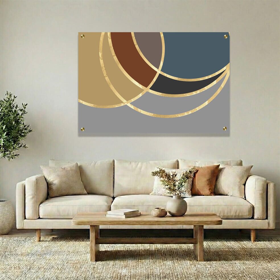 תמונת זכוכית לסלון - AU-164