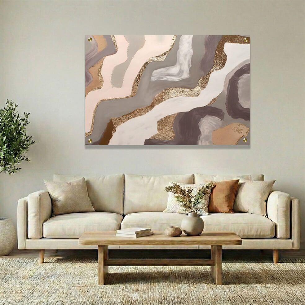 תמונת זכוכית לסלון - AU-182