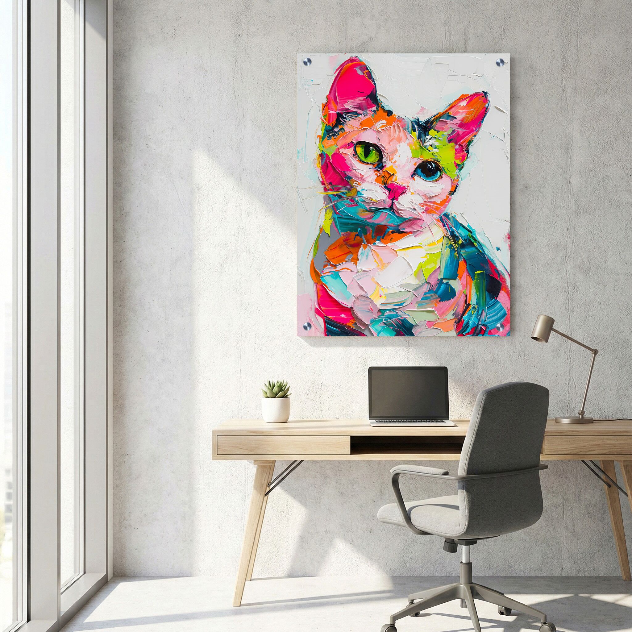 תמונת זכוכית למשרד - AU-020